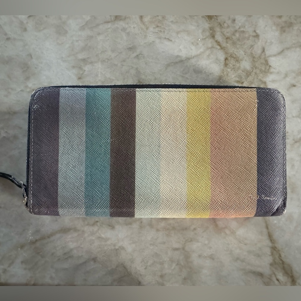 PAUL SMITH ZIP LEATHER WALLET